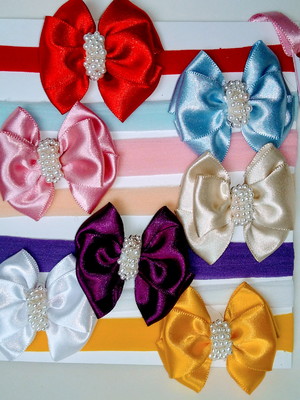 Kit de 7 laços para bebê rn