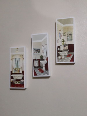 Quadros para lavabo