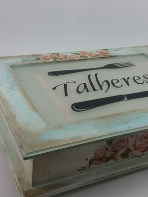Porta talheres em mdf