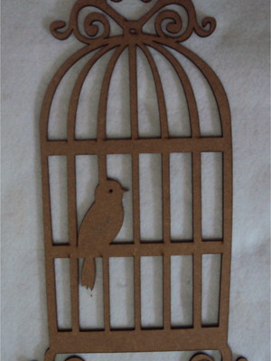 V0002-gaiola 1 em mdf cru 30cm