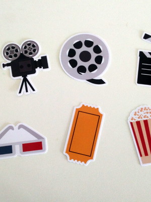 Aplique cinema 3 cm