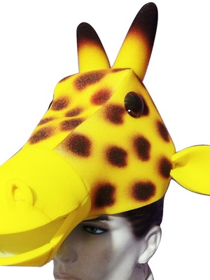 Girafa chapéu em espuma