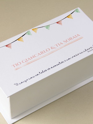 Caixa padrinhos de batismo