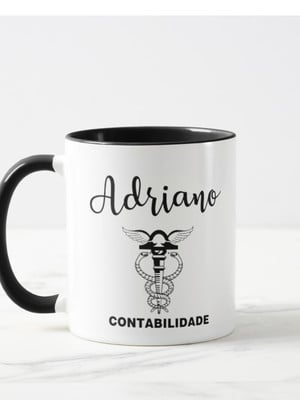 Caneca personalizada criativa de contabilidade para contador