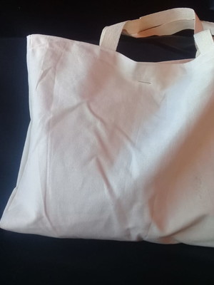 Ecobag algodão cru 40x52cm com 2 unidades