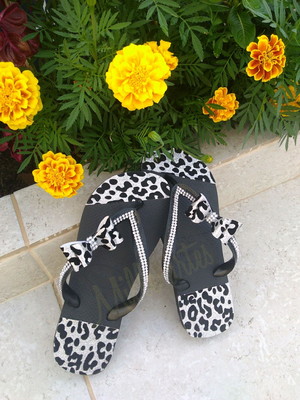 Chinelo decorado