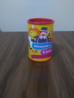 Cofrinho personalizado mundo bita