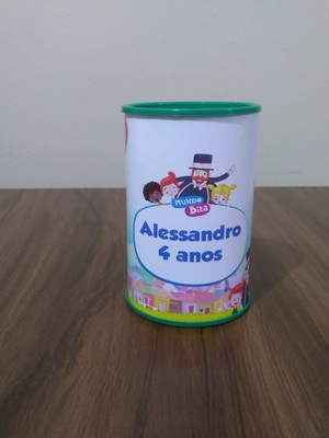 Cofrinho personalizado mundo bita