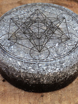 Orgonite tower buster cubo de metatron