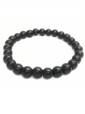 Pulseira bracelete em pedras naturais ônix