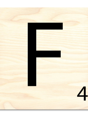 Letras para parede em madeira palavras cruzadas letra f