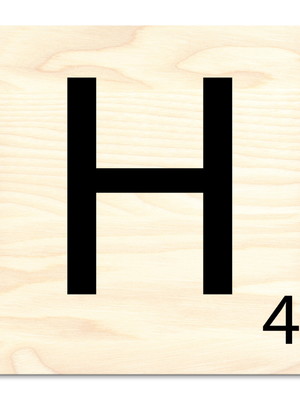 Letras para parede em madeira palavras cruzadas letra h