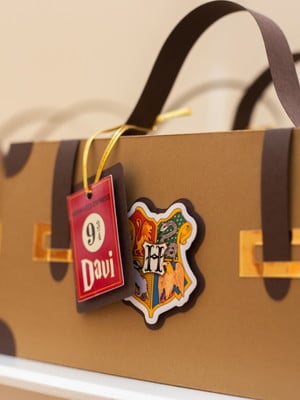 Maletinha para lembrancinha harry potter