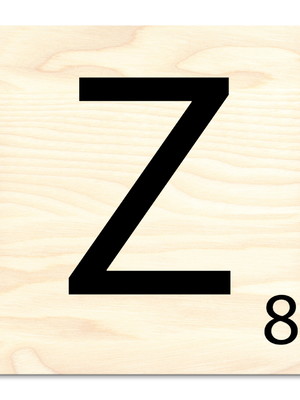 Letras para parede em madeira palavras cruzadas letra z
