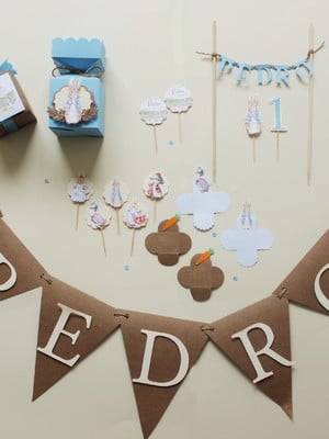 Kit festa peter rabbit pedro, o coelho