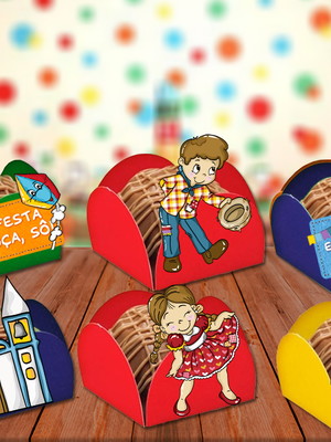 Forminhas são joão - festa junina - 100 unidades