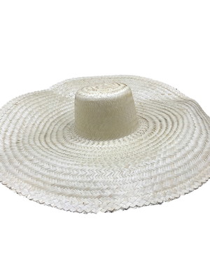 Chapéu de palha gigante 43 cm sombreiro