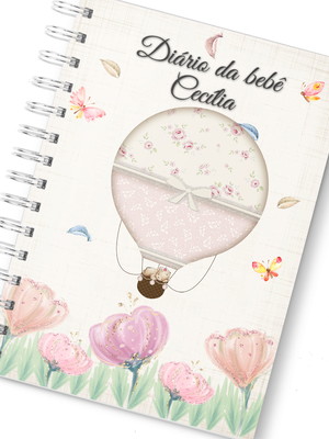 Diário do bebe menina