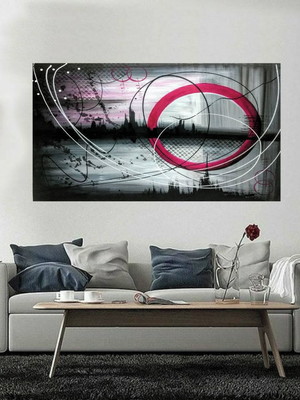 Pintura abstrata em acrílico 60x80x3