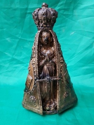 Nossa senhora aparecida de betume 17 cm