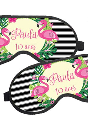 Tapa olhos flamingo