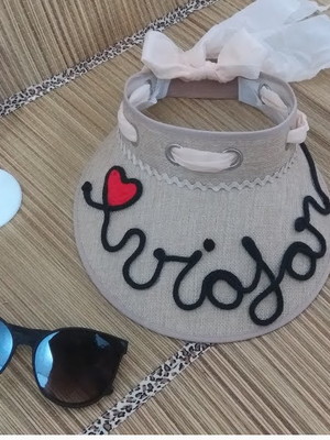 Viseira de praia personalizada