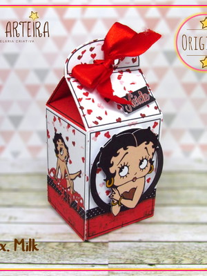 Caixa milk betty boop