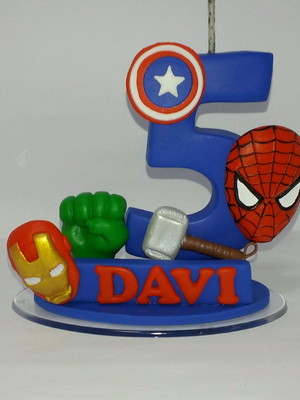 Vela vingadores com h. aranha