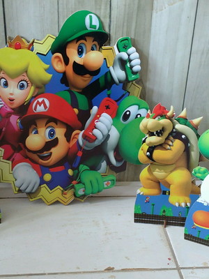 Kit display mário bros