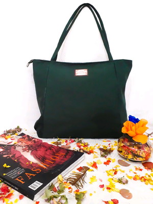 Bolsa tote verde denise fernandes