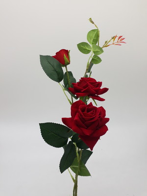 Buquê de rosas vermelhas aveludadas ramalhete de rosas