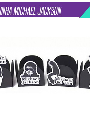Forminha michael jackson - 30 unidades