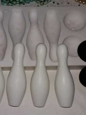 Molde de silicone boliche
