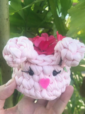 Cestinha coelho pascoa