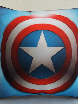 Kit com 4 capas de almofadas vingadores tamanho 40x40cm