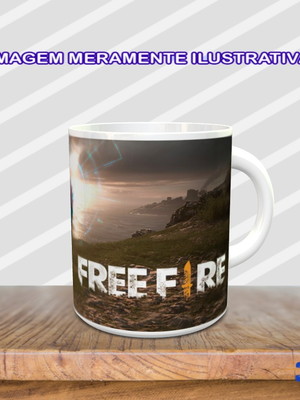 Caneca game free fire moco
