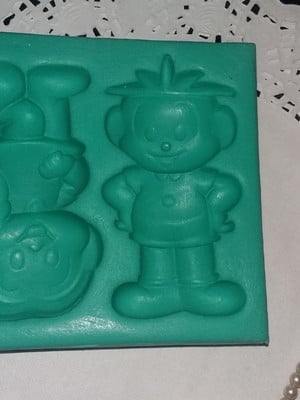Molde de silicone turma