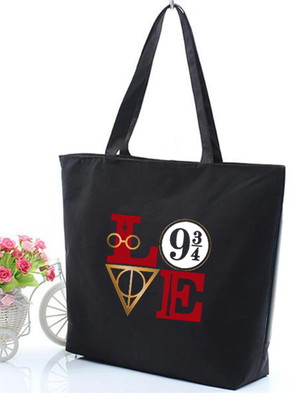 Bolsa harry potter - com zíper - varias cores - exclusivo