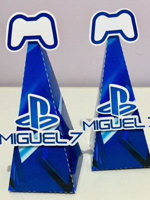Caixa pirâmide 3d ps4
