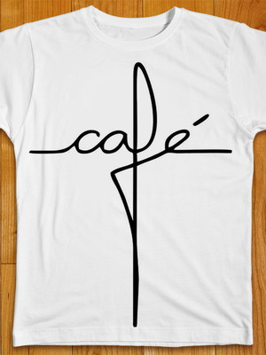 Camiseta café