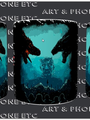 Caneca de cerâmica game of thrones