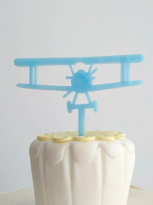 Kit topper para doce avião - 5 unid
