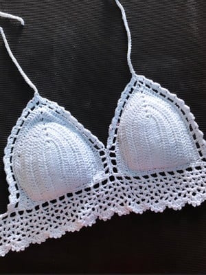 Cropped em crochê