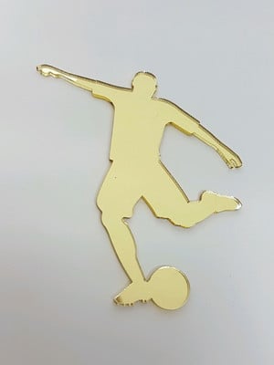 Aplique futebol 4cm