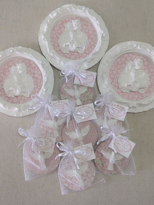 Kit batizado (convidados, avós e padrinhos)