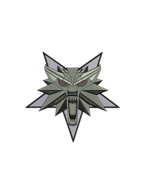 Patch bordado termocolante the witcher