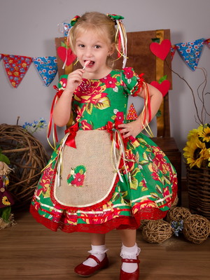Vestido festa julina- vestidos para festa junina