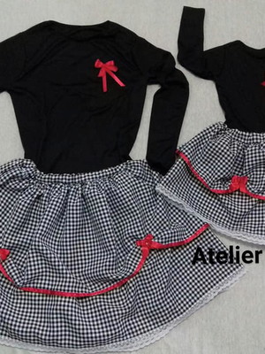 Vestido mãe e filha festa junina
