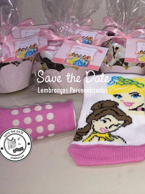 Meias personalizadas - princesas