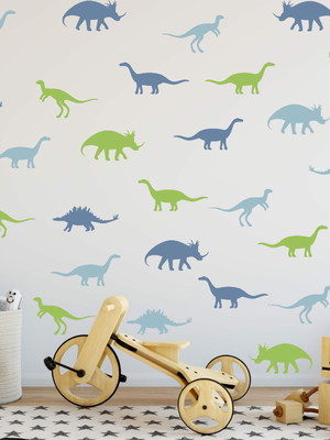 Adesivos de parede dinossauros
